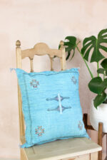 Kaktussiidist sinine padjakate