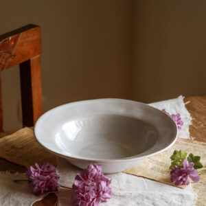 Helehall keraamiline pasta taldrik
