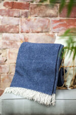 Sügavsinine meriinovillane pleed