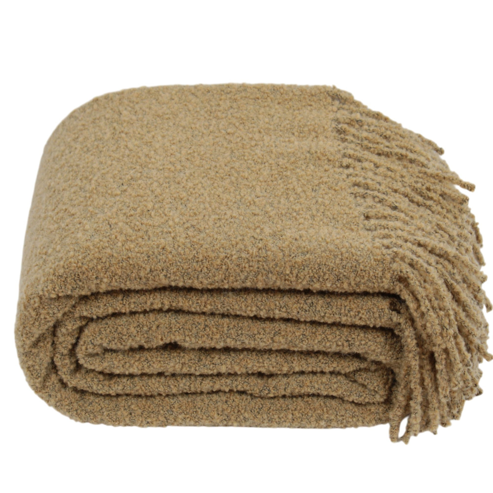 Beež boucle pleed