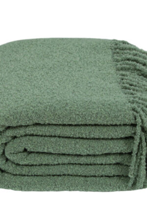 Hallikasroheline boucle pleed