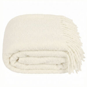 Valge boucle pleed