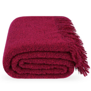 Premium boucle fuksia