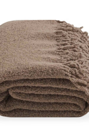 Premium boucle helepruun