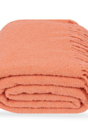 Premium boucle lõheroosa