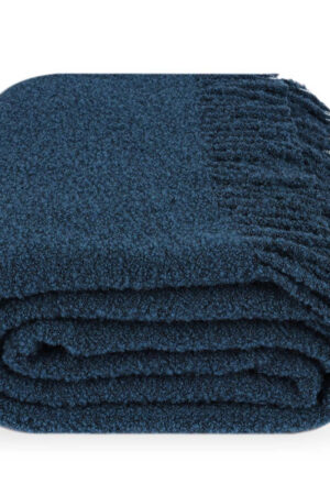 Premium boucle sügavsinine